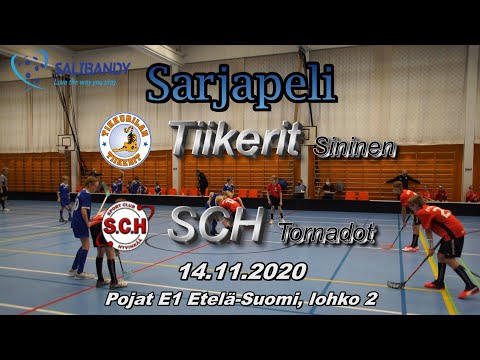 Sarjapeli E1 Tiikerit Sininen - SCH Tornadot 14.11.2020