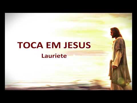 Lauriete - Toca em Jesus 2 TONS ABAIXO playback legendado
