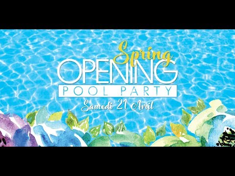 Spring Opening Pool Party by Sofitel Marrakech