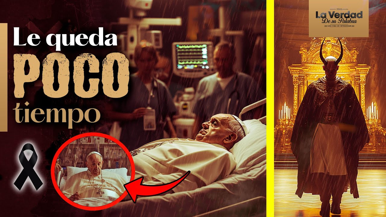 ÚLTIMA HORA: Buscan sucesor del Papa Francisco y la Religión Católica ¿el ancticristo? 😱⚠️