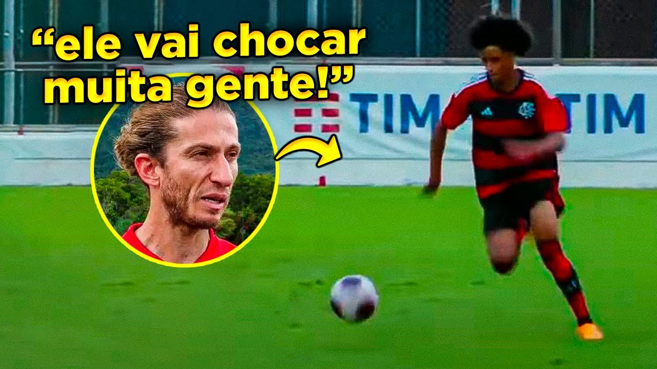 😱RYAN ROBERTO É A PROMESSA MAIS ABSURDA DO FLA! NEM O FELIPE LUIS ACREDITA O QUÃO BOM ESSE GAROTO É!
