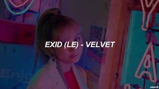 EXID (LE) - Velvet // Sub. español