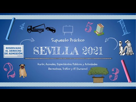 👮 10. SUPUESTO PRACTICO SEVILLA 2021 📝