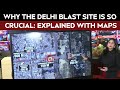 Delhi Bomb Blast News Red Fort Blast Occurred At Crossroads Of Delhi S Busiest Landmarks