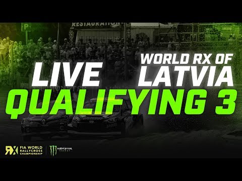 🔴LIVE Qualifying 3 | 2019 Neste FIA World Rallycross of Latvia