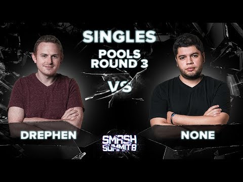Drephen vs n0ne - Melee Singles: Pools Round 3 - Smash Summit 8 | Sheik vs Captain Falcon