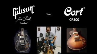 Video thumbnail for Gibson Les Paul Standard V Cort CR300 (Can this humble LP clone survive Mr Authentic?) by DadRockKid