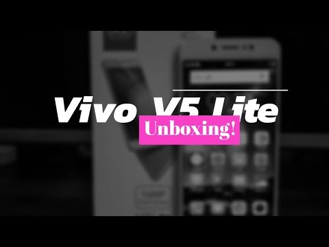 Vivo V5 Lite Unboxing!