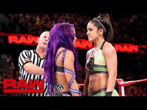 Sasha Banks & Bayley vs. Liv Morgan & Sarah Logan: Raw, June 18, 2018