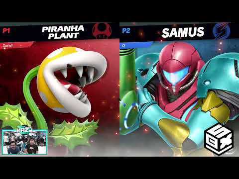 Delfino Maza 2023 Wave A Pools - Zeref (Piranha Plant) Vs. Quintero (Samus) - SSBU Tournament