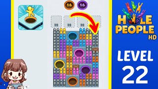 Hole People Level 22 Solution - Hole People Level 22 Solution Walkthrough