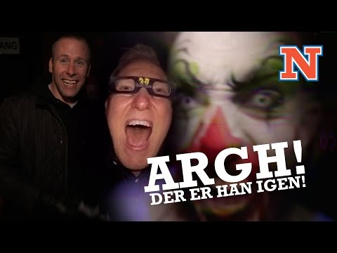 L.O.C. og Anders prøver klovnerummet i anledning af fastelavn