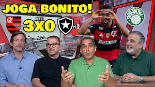 OLHA O QUE PASCOAL E ZINHO FALARAM DE... FLAMENGO 3x0 BOTAFOGO | É O MELHOR FUTEBOL DO BRASIL!