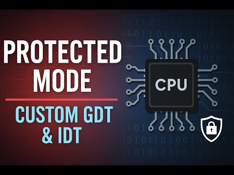 From Real Mode to Protected Mode: Building Custom GDT & IDT for x86 Security