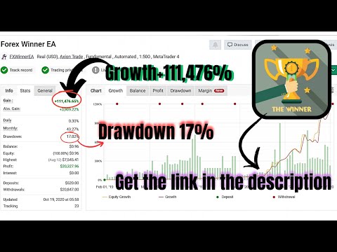 Forex Winner v3.4 MT4 EA – High-Accuracy, No DLL Expert Advisor for Consistent Profits