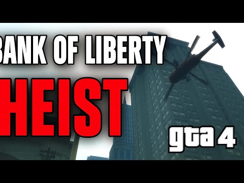 🔥 EL ATRACO MÁS ÉPICO en GTA 4 | Bank of Liberty Heist 💰🚨