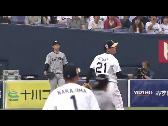 【3回表】バファローズ・西 ドラゴンズ・ビシエドにタイムリーを浴びる 2016/6/7 Bs-D