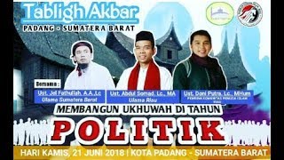 Download lagu Tanya Jawab Ust Abdul Somad ( Tabligh Akbar di Mesjid Raya Sumbar 21 Juni 2018 ) mp3