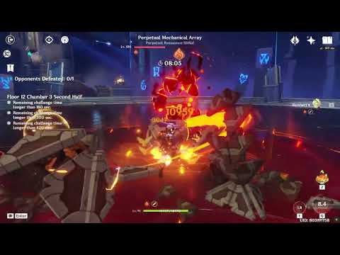 Benette Solo Second Phase Spiral Abyss 2.7 Floor 12 Chamber 3