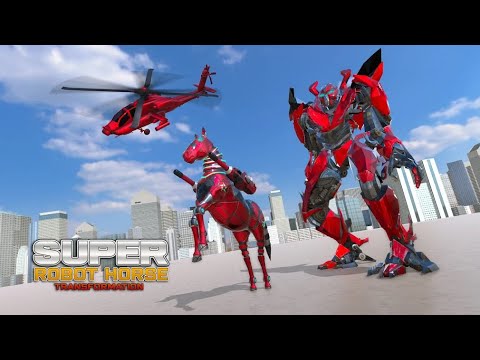 Horse Car Robot Game Robot War