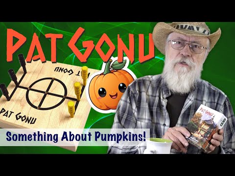 Pat Gonu is another of those fun little Korean board games for two, also called "Pumpkin Gono"!