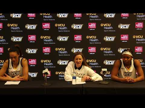 VCU Women's Basketball Post Game vs. UC Riverside 12/22/19