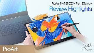 Asus ProArt PA169CDV Pen Display Review Highlights