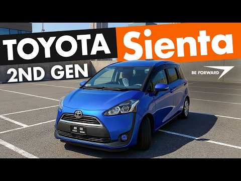 Thumbnail for Toyota SIENTA | (2015-2022) 2nd gen | Car review | import from Japan | BEFORWARD.JP by Wheelbase, Toyota, SEAT, Toyota Sienta, Front-wheel drive, Car, Vehicle, Minivan, Van