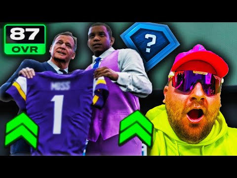 I DRAFTED A 87 OVERALL!!! || Madden 25 Vikings Franchise OFFSEASON
