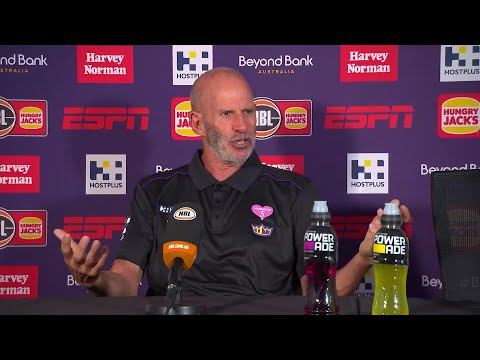 Brian Goorjian press conference vs Adelaide 36ers - Round 18, NBL26
