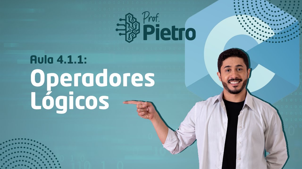 Linguagem C - Aula 4.1.1 - Operações lógicas: disjunção, conjunção e negação (2022)