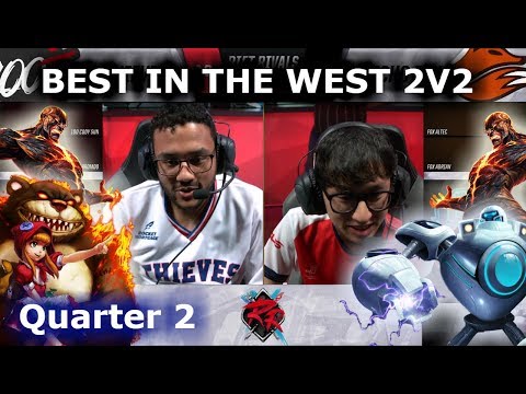 Aphromoo & Cody Sun vs Adrian & Altec | Quarter Finals Best in The West | 2018 Rift Rivals LoL