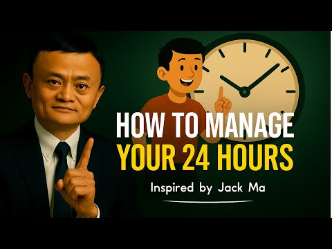 How to Manage Your 24 Hours for Success  Inspired by Jack Ma