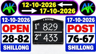 Download lagu Weekly Booking Number October 12 to October 17, 2026 | Booking Number Monday to Saturday mp3