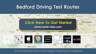 preview picture of video 'Bedford Driving Test Routes'