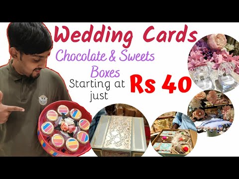 WEDDING BOXES || CHOCOLATE BOXES || DRY FRUITS BOXES || WHOLESALE MARKET || STARTS ₹40