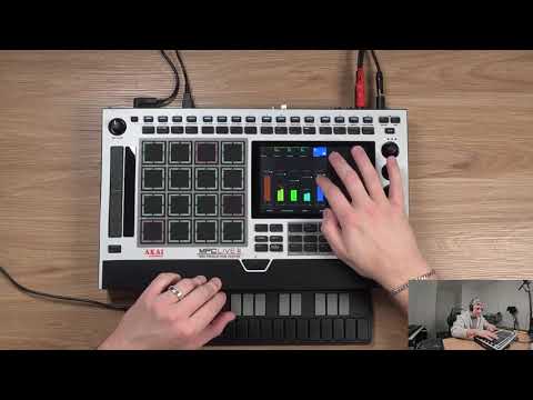 Making a deep house track on the MPC Live 3