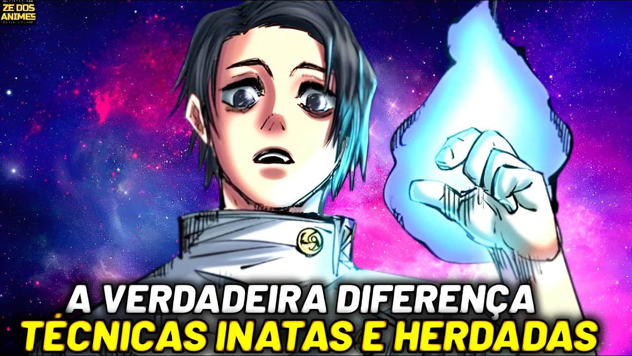 TUDO SOBRE ENERGIA AMALDIÇOADA DE JUJUTSU KAISEN! ESSA É A DIFERENÇA ENTRE TÉCNICA INATA E HERDADA