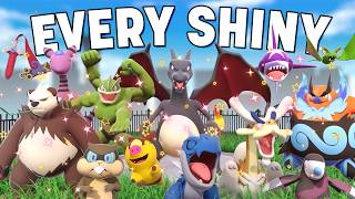 I Caught Every Shiny Pokémon in Legends ZA!