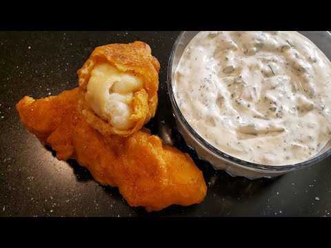 Crispy Beer Battered Fish and the Ultimate Tartar Sauce Recipe - Pub Style!