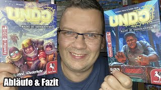 Undo - Macht es Ungeschehen (Pegasus Spiele) - kooperativ in der Vergangenheit spielen