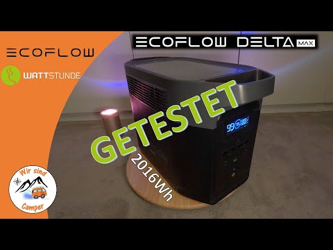 EcoFlow Delta Max 2016WH getestet | jetzt kann jeder Autark | ein wahres Kraftpaket
