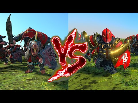 Stormvermin (S&S) VS Infernal Guard. Total War Warhammer 3