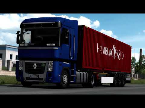 ETS2 Renault Magnum 440 Pskov - Saint Petersburg
