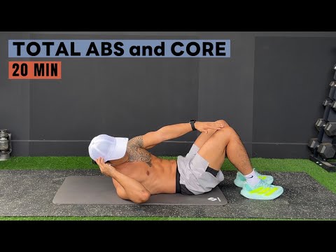 COMPLETE 20 MIN TOTAL ABS & CORE Workout | Get A Six Pack Ab | No Equipment