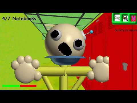 Meet this Saintza! | Saintza's Basics PRE RELEASE 2.5 [Baldi's Basics Mod]