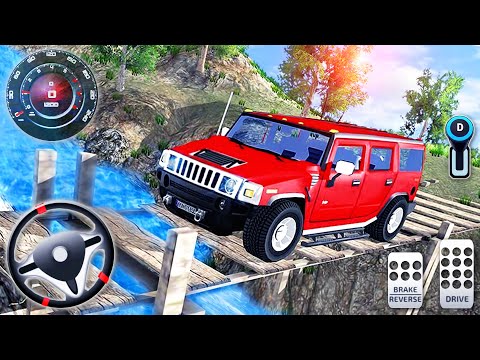 Offroad 4x4 Hammer SUV Driving - Jeep Mountain Drive Simulator - Android GamePlay
