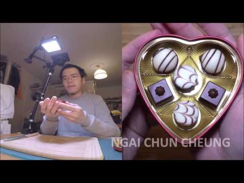 Lindt Heart Gift Box with Truffles and Pralines, Unboxing