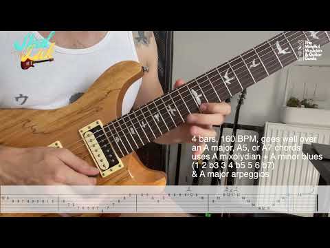 STEAL THIS LICK #8 - MIXOLYDIAN + MINOR BLUES PENTATONIC
