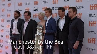 TIFF 2016 Cast Q&A: Matt Damon, Michelle Williams, Casey Affleck